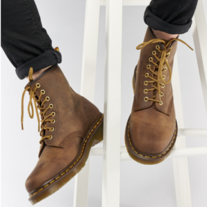 Alternative view of Giày Dr. Martens 2976 Brown Crazy Horse Leather Chelsea Boots 11853201