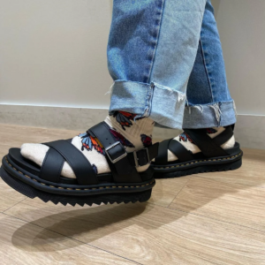 Dep Dr.Martens Voss II Wmns Leather Strap 'Black' 26799001