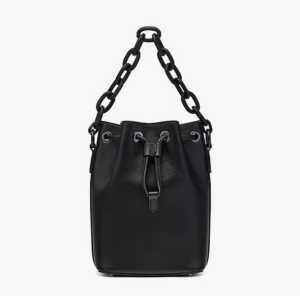 Alternative view of Túi MCM Drawstring Bag in Chain Leather MWDCSSX02BK001
