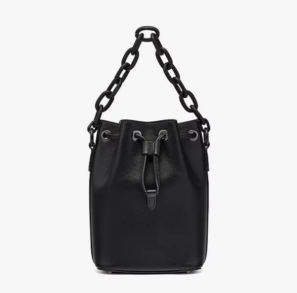 Túi MCM Drawstring Bag in Chain Leather MWDCSSX02BK001 - Hình ảnh 2