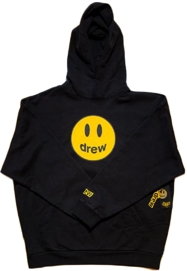 Áo Drew House Mascot Black Hoodie DH-MAHBK