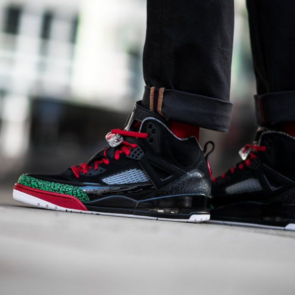 Giày Nike Air Jordan Spizike GS 'Black Varsity Red' 2017 317321-026 - Hình ảnh 3