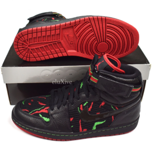 Alternative view of Giày Nike Air Jordan 1 High Strap 'A Tribe Called Quest' 342132-062