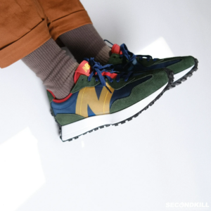 Alternative view of Giày New Balance 327 'Navy Red' ASOS Exclusive MS327ASO