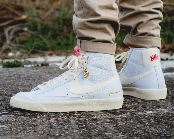 Giày Nike Blazer Mid '77 Vintage 'Popcorn' CW6421-100 - Hình ảnh 8