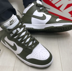 Giay Nike Dunk High Retro 'Cargo Khaki' DD1399-107