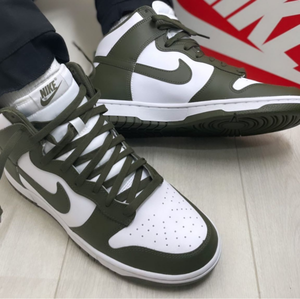 Giày Nike Dunk High Retro 'Cargo Khaki' DD1399-107 - Hình ảnh 4