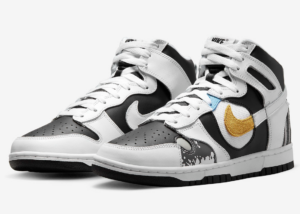 Giay Nike Dunk High See Through 'White Black' DZ7327-001