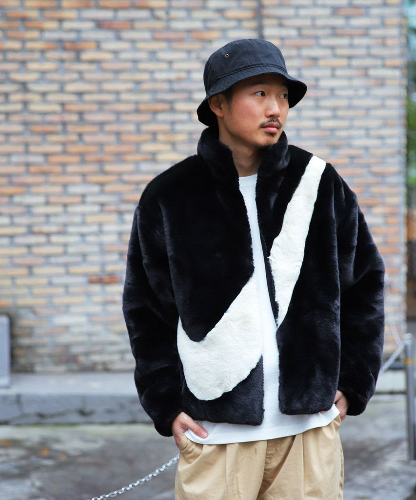 NIKE ナイキ CU6559-010 Faux Fur Jacket-