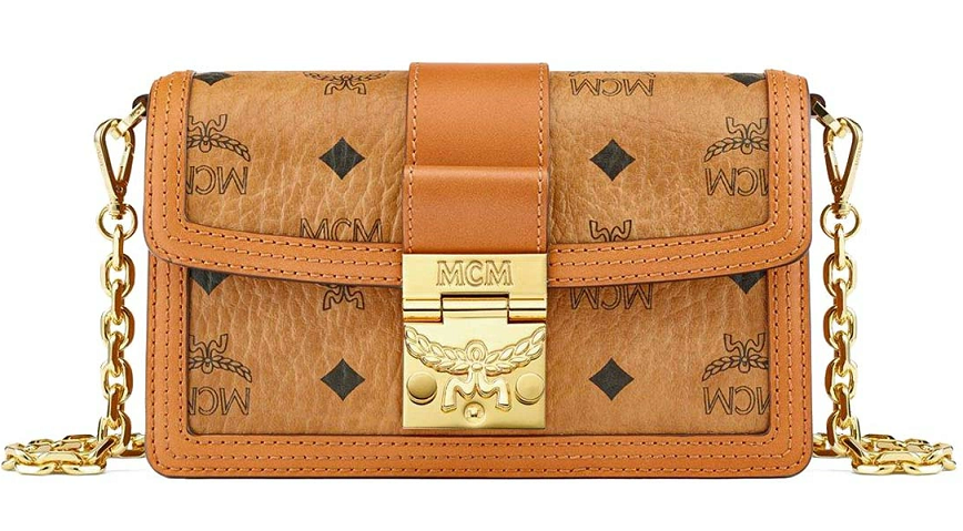 Túi MCM Gretl Crossbody Visetos Cognac MWRBAWO05CO001