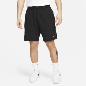 Quan Nike Solo Swoosh French Terry Shorts 'Black' DX0818-010