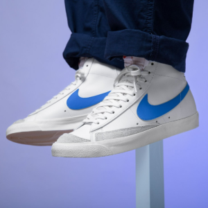 Alternative view of Giày Nike Blazer Mid '77 Vintage 'Pacific Blue' BQ6806-400