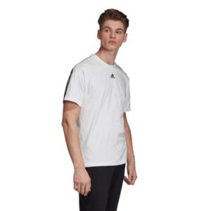 Alternative view of Áo Adidas Must Haves 3 Stripes Tee White DX7656