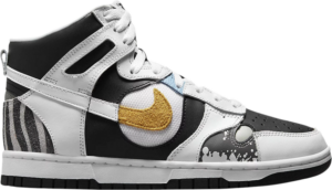 Giay Nike Dunk High See Through 'White Black' DZ7327-001