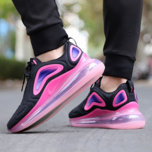 Alternative view of Giày Nike Air Max 720 'Black Pink Blast' AO2924-005