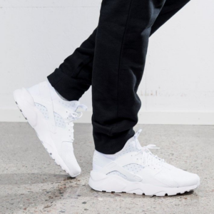 Alternative view of Giày Nike Air Huarache Run Ultra 'Triple White' 819685-101