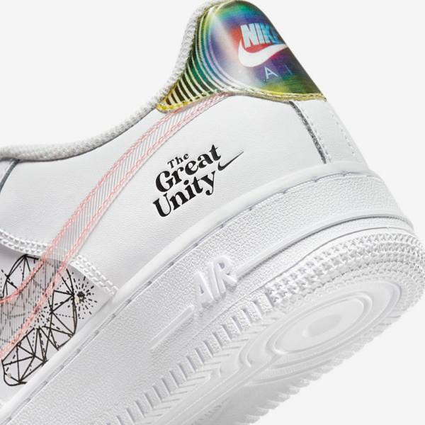 Giày Nike Wmns Air Force 1 BG 'The Great Unity' DM5457-110 - Hình ảnh 4