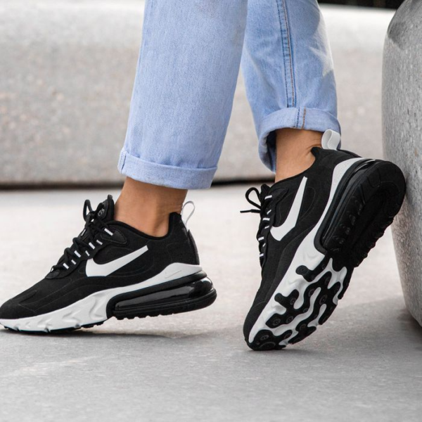 Giày Nike Air Max 270 React 'Black White' CI3866-004 - Hình ảnh 3