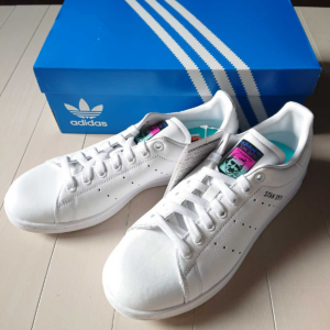 Giay Adidas Stan Smith 'White Rainbow' FX3517