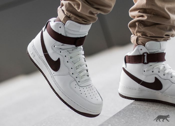 Giày Nike Air Force 1 High Retro QS White Chocolate 743546-102 - Hình ảnh 5