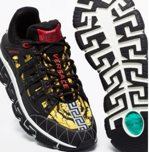 Alternative view of Giày Versace Trigreca 'Barocco Print Black' DSU8094-D15TCG-D4D