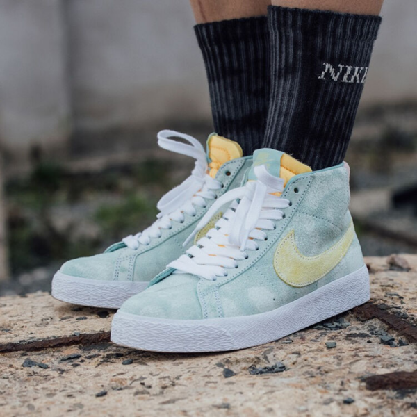 Giày Nike Zoom Blazer Mid Premium SB 'Light Dew Zitron' DA1839-300 - Hình ảnh 7