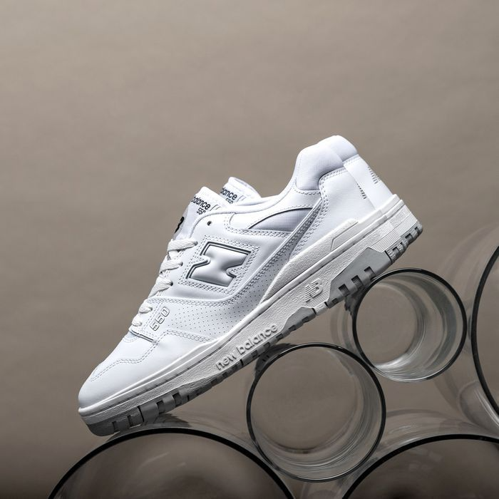 Giày New Balance 550 White Grey Bb550pb1 Authentic Shoes