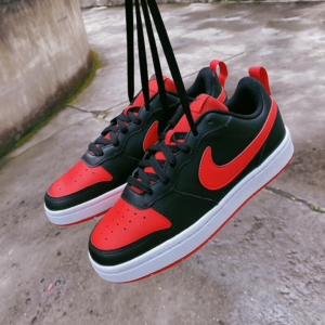Alternative view of Giày Nike Court Borough Low 2 GS 'Bred' BQ5448-007