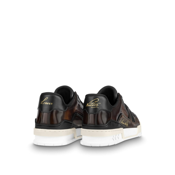 Giày Louis Vuitton Monogram Plain Leather 'Black' 1A8Z48 - Hình ảnh 3