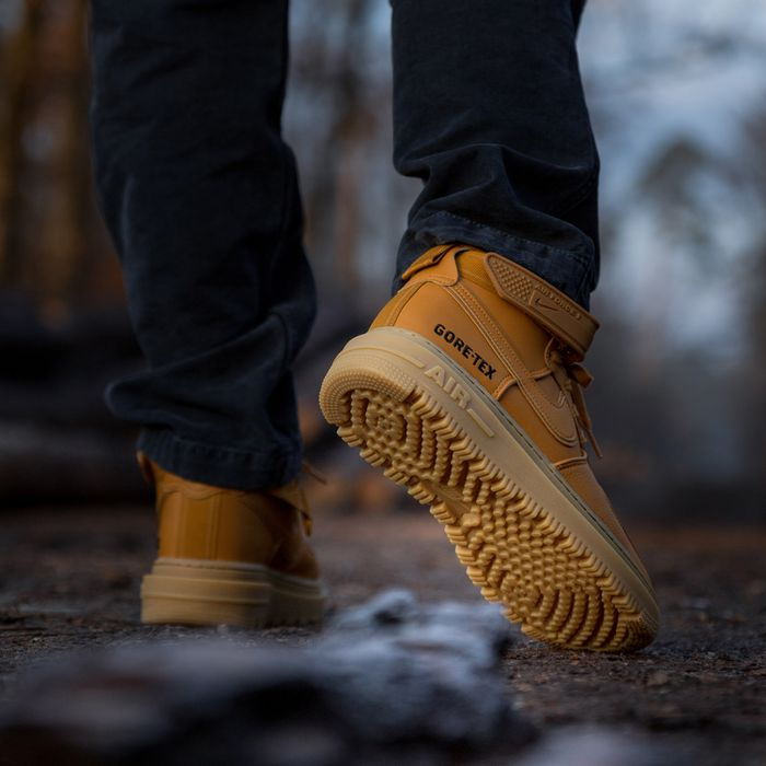 Giày Nike Air Force 1 Gore-Tex Boot 'Wheat' CT2815-200 - Ảnh 5