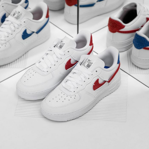 Giày Nike Air Force 1 LXX Snakeskin University Red Royal DC1164-100 - Hình ảnh 2