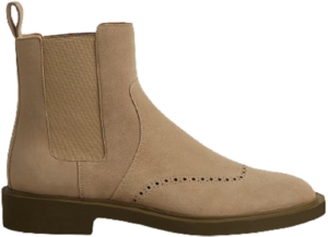 Giày Hermes Ebony Ankle 'Sand Beige' H221710ZH1J410