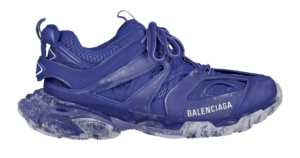 Giày Balenciaga Men's Track Faded Trainers In Blue 542023W3CN24000