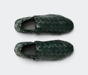 Alternative view of Giày Bottega Veneta Slipper 'Inkwell' 620304VBTR04615