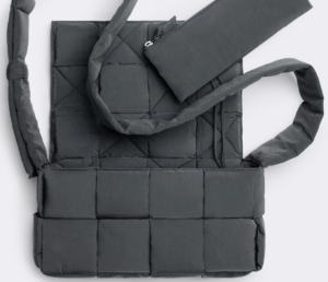 Tui Bottega Veneta Padded Tech Cassette 'Thunder' 628951VBO811242