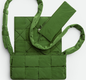 Tui Bottega Veneta Padded Tech Cassette 'Avocado' 628951VBO813139