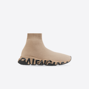 Alternative view of Giày Balenciaga Speed Beige Black 645334W2DB79710