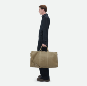 Tui Bottega Veneta Large Intrecciato Duffle 'Taupe' 650061V2E411511