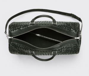 Tui Bottega Veneta Large Intrecciato Duffle 'Dark Green' 650061V2E413009