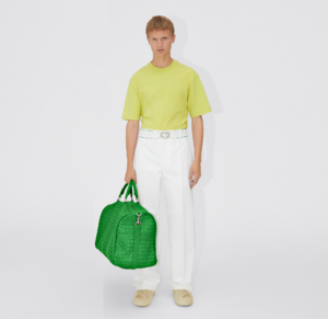 Tui Bottega Veneta Large Intrecciato Duffle 'Paraket' 650061V2E413724