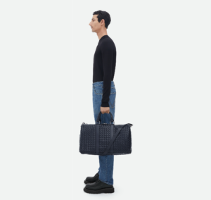 Tui Bottega Veneta Medium Intrecciato Duffle 'Space' 650066V2E418838