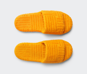 Alternative view of Dép Bottega Veneta Resort Sponge 'Tangerine' 660245V0VW07960