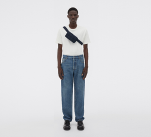 Tui Bottega Veneta Padded Tech Cassette Belt 'Space' 679763VBO808838