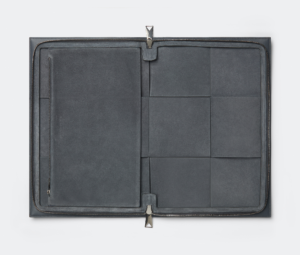 Tui Bottega Veneta Arco Document Case 'Thunder' 680169VB1K01242