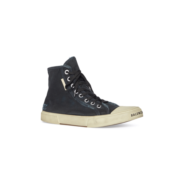 Giày Balenciaga Paris High Top 'Black' 688752W3RC11090 - Hình ảnh 5