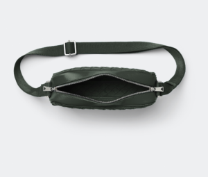 Tui Bottega Veneta Small Intrecciato Camera 'Dark Green' 710048V2E423009