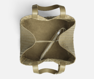 Tui Bottega Veneta Classic Intrecciato Cube 'Taupe' 729233V2E411511