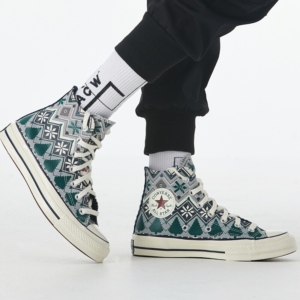 Giay Converse Chuck 70 High 'Holiday Sweater Ash Stone' 169352C