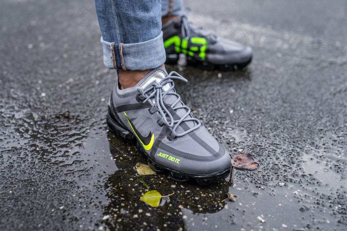 Nike Air Vapormax 2019 DRT Cool Grey/Black-Volt - CV3417-001