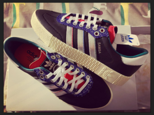 Giay Adidas Wmns Originals Sambarose 'Black' FW9617